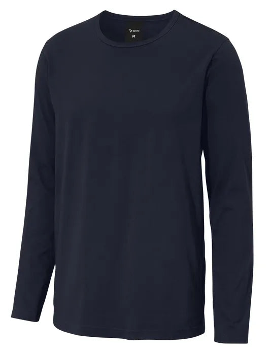 T-SHIRT LÅNGÄRM MARIN
