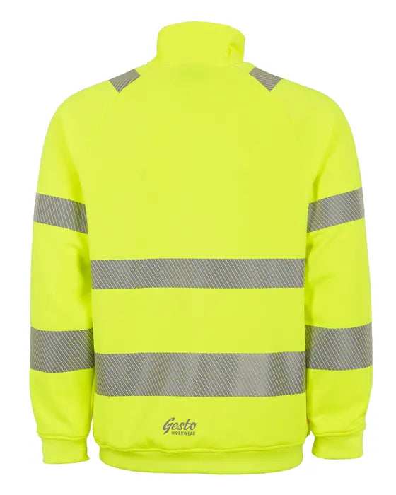 SWEATSHIRTJACKA KLASS 3 GUL