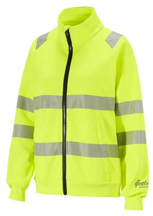 SWEATSHIRTJACKA KLASS 3 GUL DAM