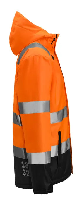 VINTERJACKA WJ1 KLASS 3 ORANGE/SVART