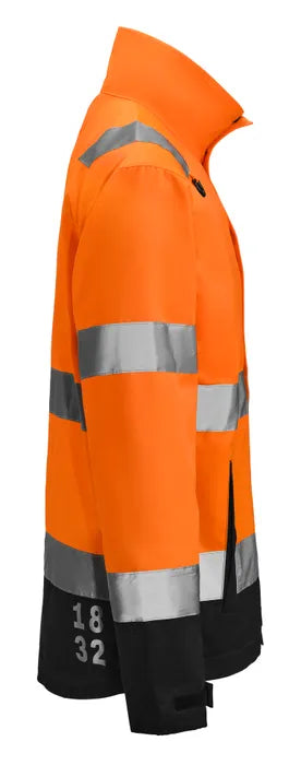 JACKA HJ1 KLASS 3 ORANGE/SVART