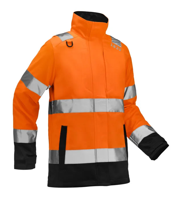 JACKA HJ1W KLASS 3 ORANGE/SVART DAM