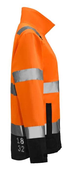 JACKA HJ1W KLASS 3 ORANGE/SVART DAM