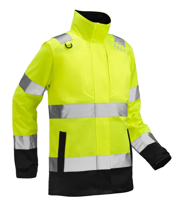 JACKA HJ1W KLASS 3 GUL/SVART DAM