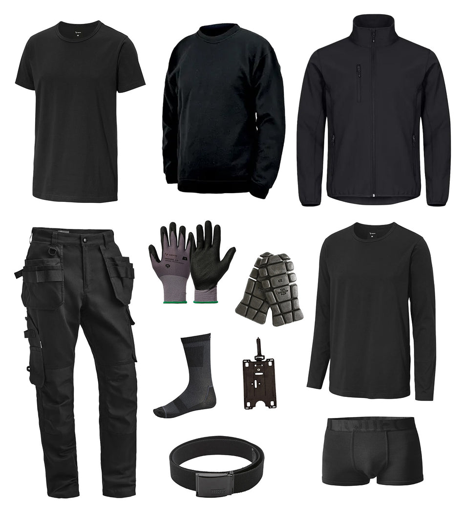 HANTVERKSPAKET SVART