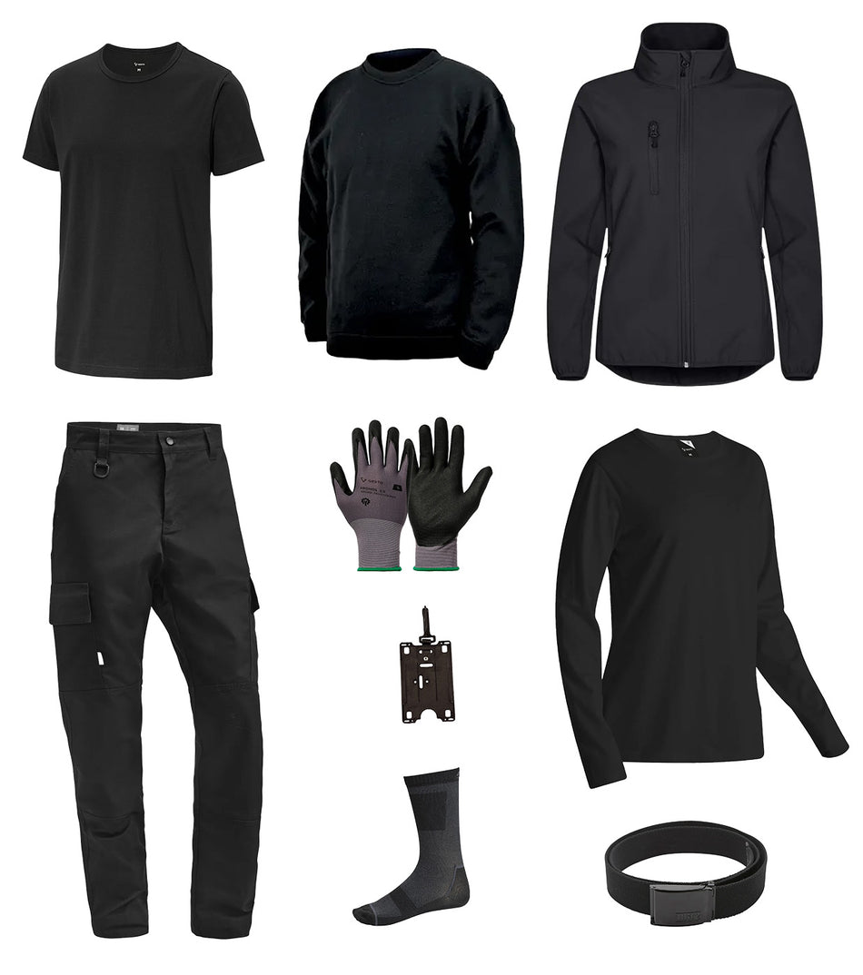 SERVICEPAKET DAM SVART